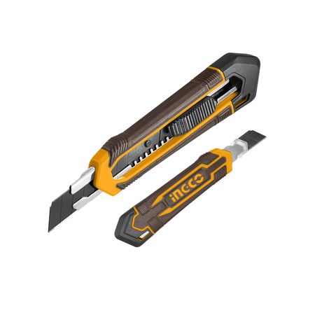 CUTTER PLASTICO RETRACTIL DE 18MM X180MM INGCO HKNS11815