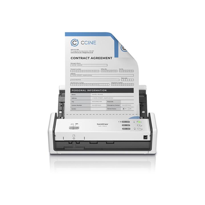 Scanner Brother ADS1350W 30Ppm Duplex - Vista 2