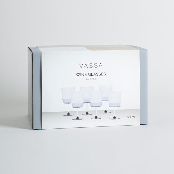SET X 6 COPAS QUEENS 320ML - Vista 2