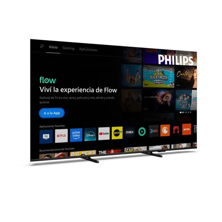 Smart TV Philips 65" LED 65PUD8100/77 Google TV 4K - Vista 3