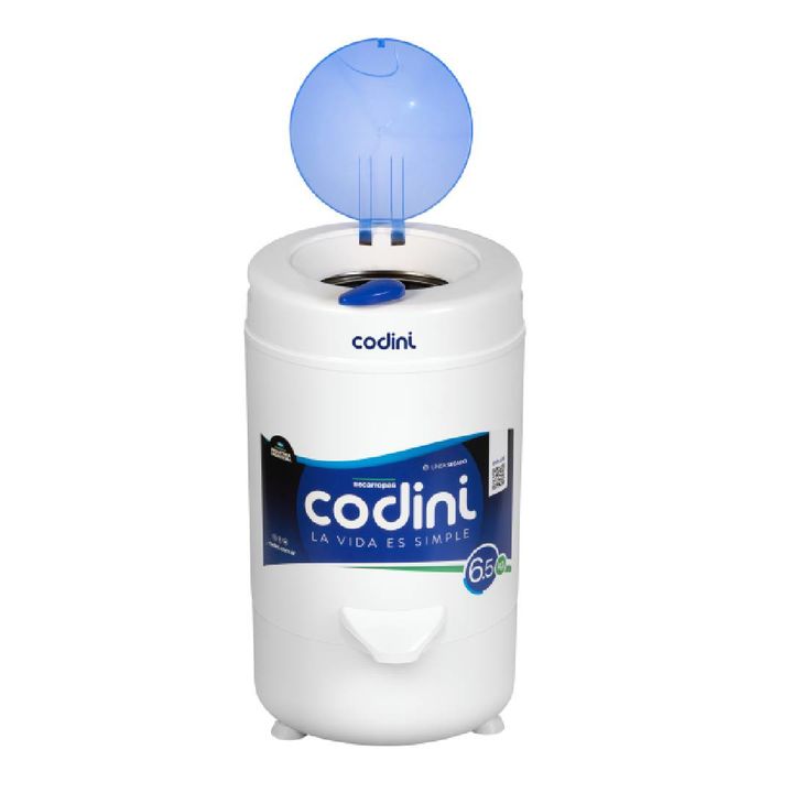 Combo Codini Lavarropas Semiautomático Silent 10 kg + Secarropas Advance 6.5 kg 2800 RPM - 4051/AD65 - Vista 7