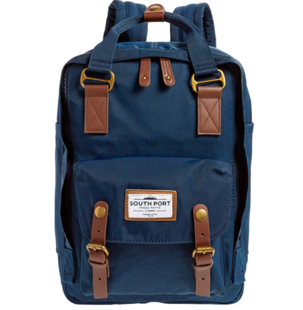 Mochila Azul South Port Elegante 3 Unisex Notebook 12L