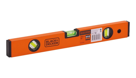 Nivel De Aluminio 40 Cm Burbuja Black Decker Bdht43188