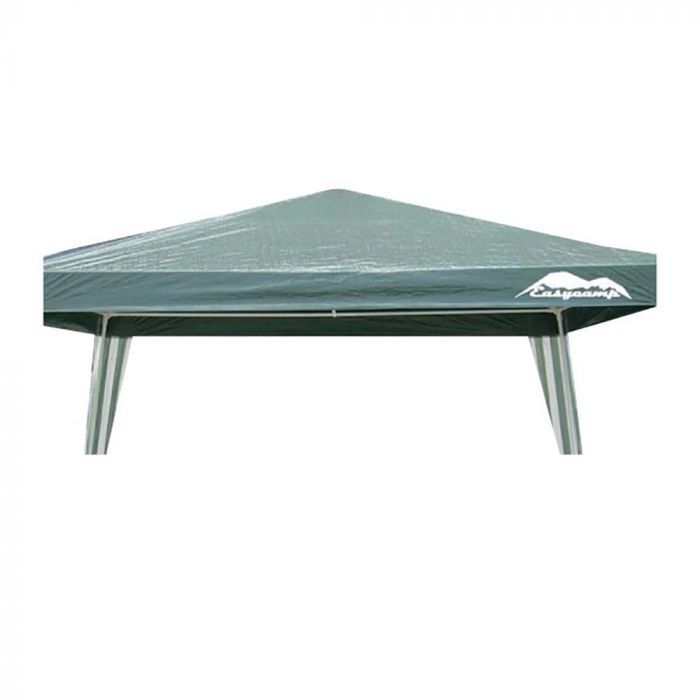 Gazebo Rafia OUTDOORS PROFESSIONAL Easycamp 3x3m 7030 Verde - Vista 2