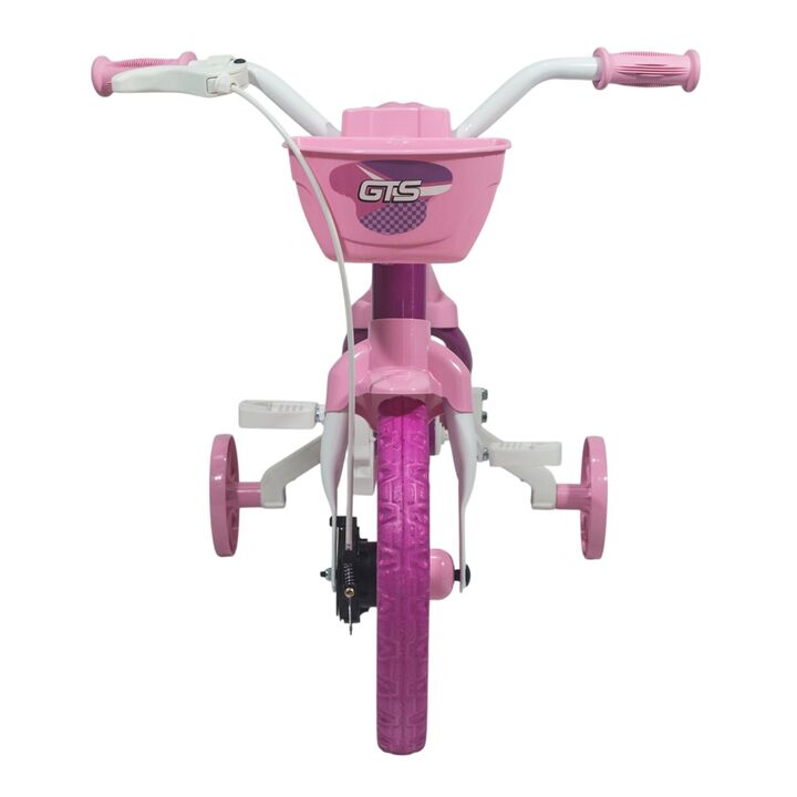 Bicicleta rodado 12 GTS con cantimplora rosa - Vista 2