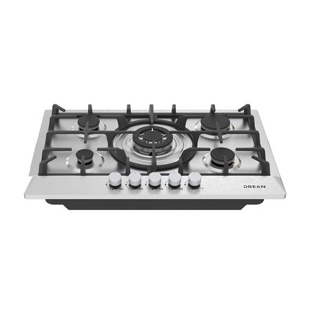 Anafe a Gas 76 cm Acero Inoxidable Drean AGDR76CIA