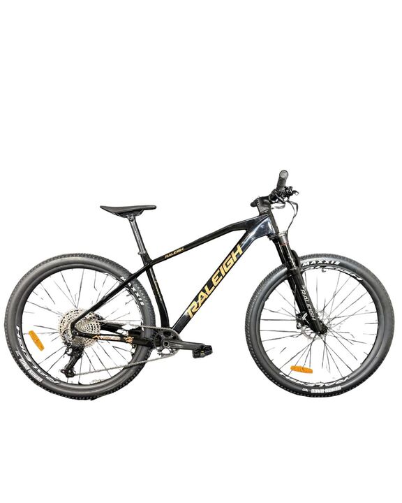 Bicicleta Raleigh Mojave 8.0 - Talle 18" - Negro-Dorado - Cuadro de CARBONO - Frenos a discos Hidraulicos - Monoplato 1x12 - Rodado 29 MTB _ Linea 2026. - Vista 1