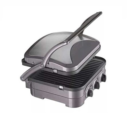 Parrilla Eléctrica Y Plancha Cuisinart GR40AR 1600 Watts