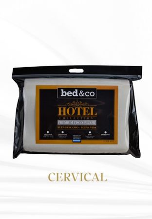 Almohada viscoelástica king size con memoria Hotel Bed & Co