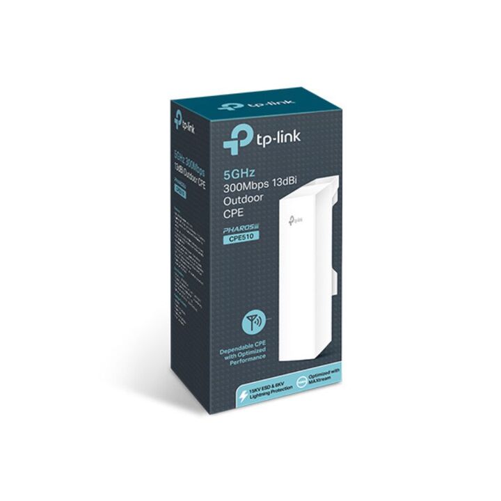 Cpe Tp-Link CPE510 300Mbps 5GHz 13dBi Exterior - Vista 1
