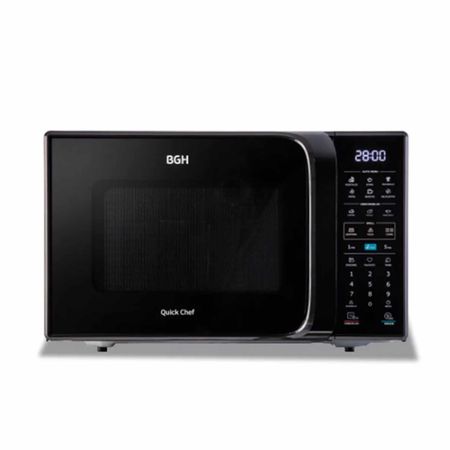 Microondas Con Grill Digital 23 Litros Eco Negro Bifuncion Bgh B223dn20i