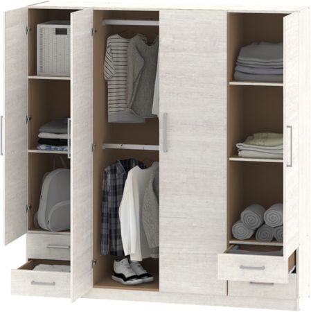 Placard Dielfe 4P 173Cm Pac170 Venecia