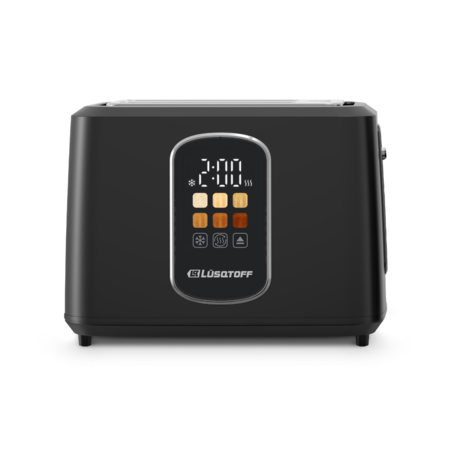 Tostadora Lusqtoff con display Digital y 6 niveles de tostado