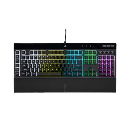 Teclado Corsair K55 RGB PRO Membrana Macro Key