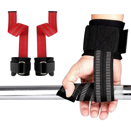 Correas De Levantamiento Con Soporte De Muñeca