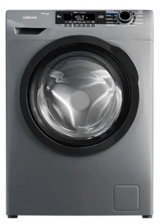 Lavarropas Drean Eco Inverter Lcfdr0814sg 8kg Gris