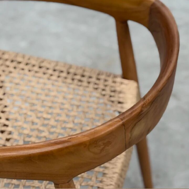 Sillón Bali Kraft Laqueado en Madera Teka Natural - Vista 3