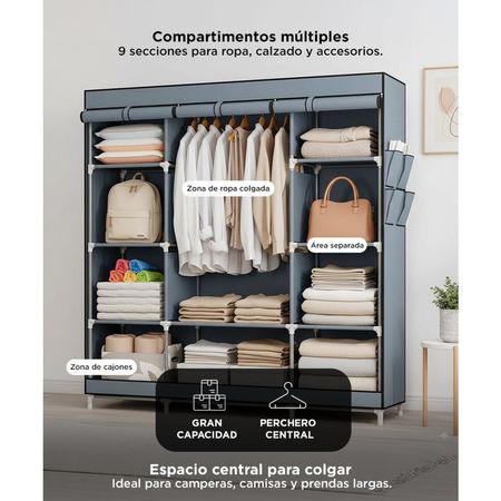 Ropero Armable Gadnic Armario Organizador