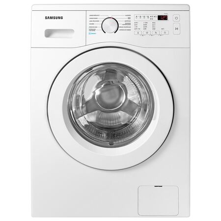 Lavarropas Samsung Ww70a4000 Automatico Carga Frontal 7 Kg Inverter Blanco