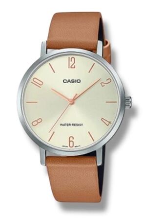 RELOJ ANALOGICO - CUERO - CASIO (RCASIO0589) (LTP-VT01L-5BUDF)