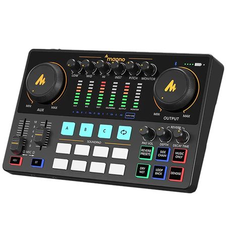 Maono E2 Generacion 2. Mixer para podcast e interfaz de audio