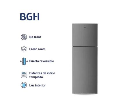 Heladera C/freezer Bgh Brt330i4a 338lts No Frost Inverter