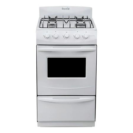Cocina Candor Escorial S2 Gas Licuado 50cm V Seguridad Blanco