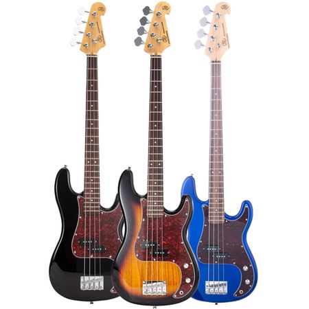 SX BD2 Precision. Bajo eléctrico 4 cuerdas con funda. Sonido clásico y comodidad