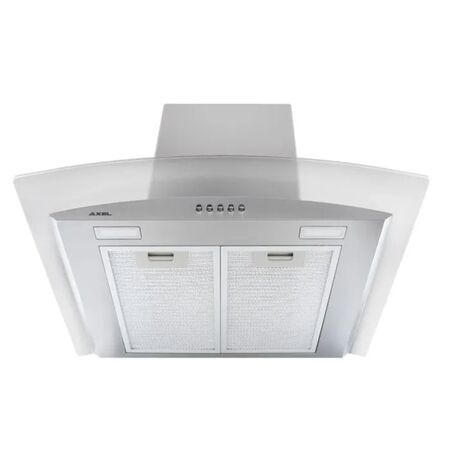 Campana Axel 60 cm Inoxidable Con Vidrio 650 m³/h Luz AX-2000