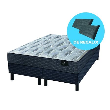 COLCHON KING KOIL XL EXTENDED LIFE SOMMIER FUTURE DREAMS RESORTES 160X200