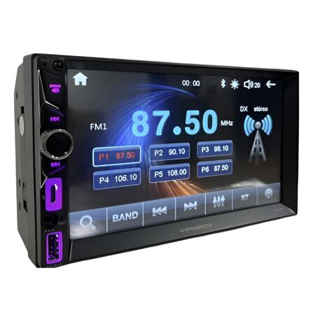Estereo Multimedia Maverick MAV-2500 7" Doble DIN con Car Play Android BTH