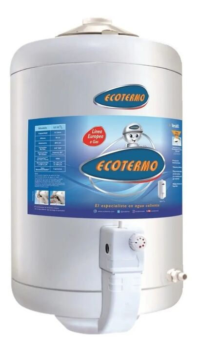 Termotanque A Gas Natural 51L Ecotermo C/s Conexión Superior - Vista 1