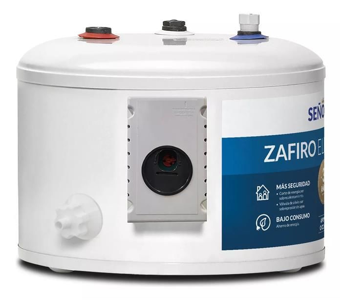 Termotanque Eléctrico SEÑORIAL Zafiro TESZP-20 20lts Carga Superior - Vista 1