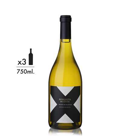 Vino Blanco Mosquita Muerta Blend de Blancas Caja x 3