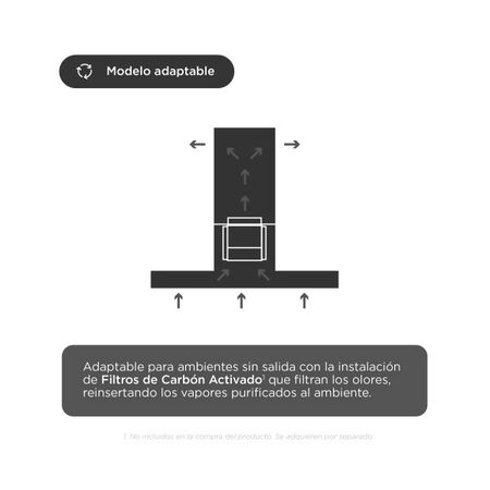 Campana de cocina TST Proa – 45cm