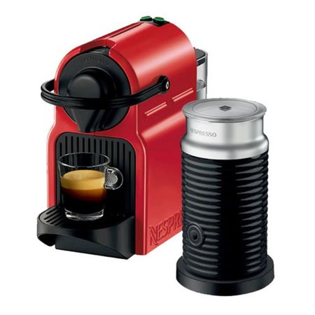 CAFETERA NESPRESSO A3C40 INISSIA ROJA C/AEROCCINO