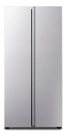 Heladera Side By Side Hisense Rs3n428nad No Frost 468 L Inox