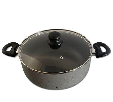 Cacerola Antiadherente Gris Granito 26 Cm