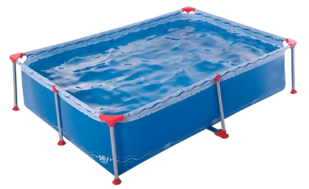 Pileta Sol De Verano 2700 Lts S-250 Azul Pileta De Lona Esta Azul Pileta De Lona Estampada