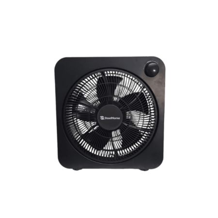 Ventilador Turbo Steel Home 12" Parrilla Negra Sht12