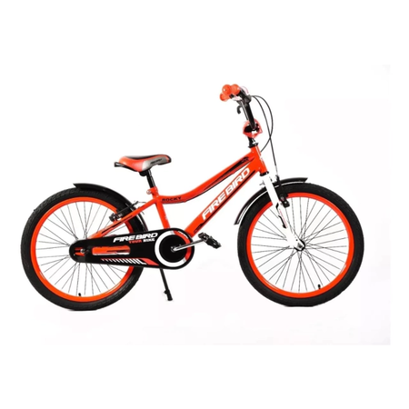 Bicicleta Cross Firebird Rocky R20 Con Pie De Apoyo Naranja
