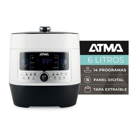 Olla a Presión Multifunción Atma OPAT22 14 Programas 6 L
