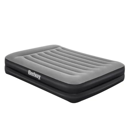 Colchon Inflable 203 X 152 X 46 Cm-Doble Con Inflador Electrico Bestway 67403