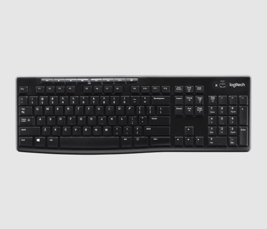 Teclado Logitech K270 Wireless 2.4Hz - Vista 2