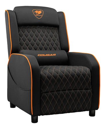 Sillon Gamer Cougar Ranger One Tela Tejida Negro Color Negro Modelo 3MRAOORB.0001