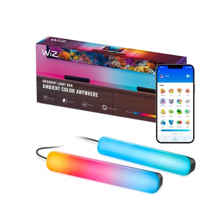 Barras De Luz Wiz Gradient RGBIC Wi-Fi App/Voz Smart