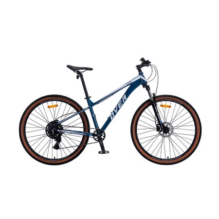  Bicicleta MTB Overtech Agressor R29 Aluminio, 1x9 Full Shimano Cues, Frenos Hidrau, Shimano MT200, Suspensión