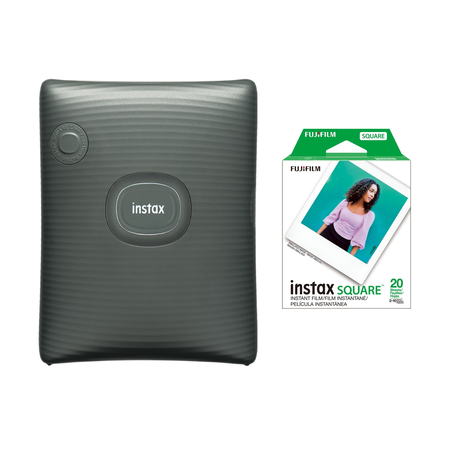 Impresora instantanea Instax Square Link con20 Fotos