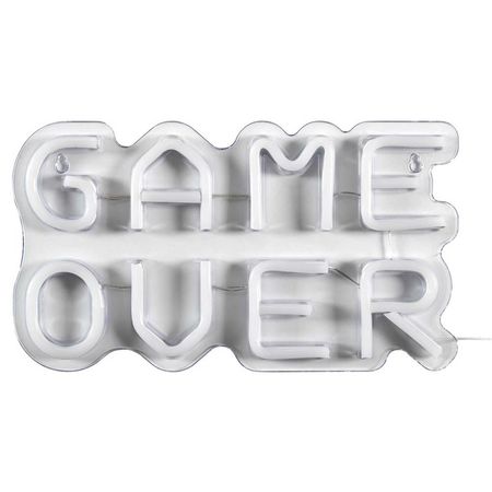 Lámpara LED Efecto Neón Game Over USB LA0062