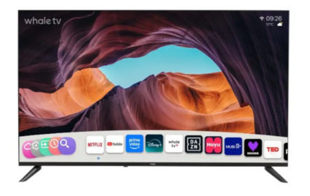Smart Tv Kanji 55" KJ-55ST005-2QW 4K UHD Qled WhaleOS Android